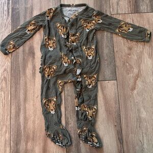 Posh Peanut Baby Girl 3-6 Months Bamboo Footie